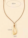 Vintage Teardrop Pendant Necklace