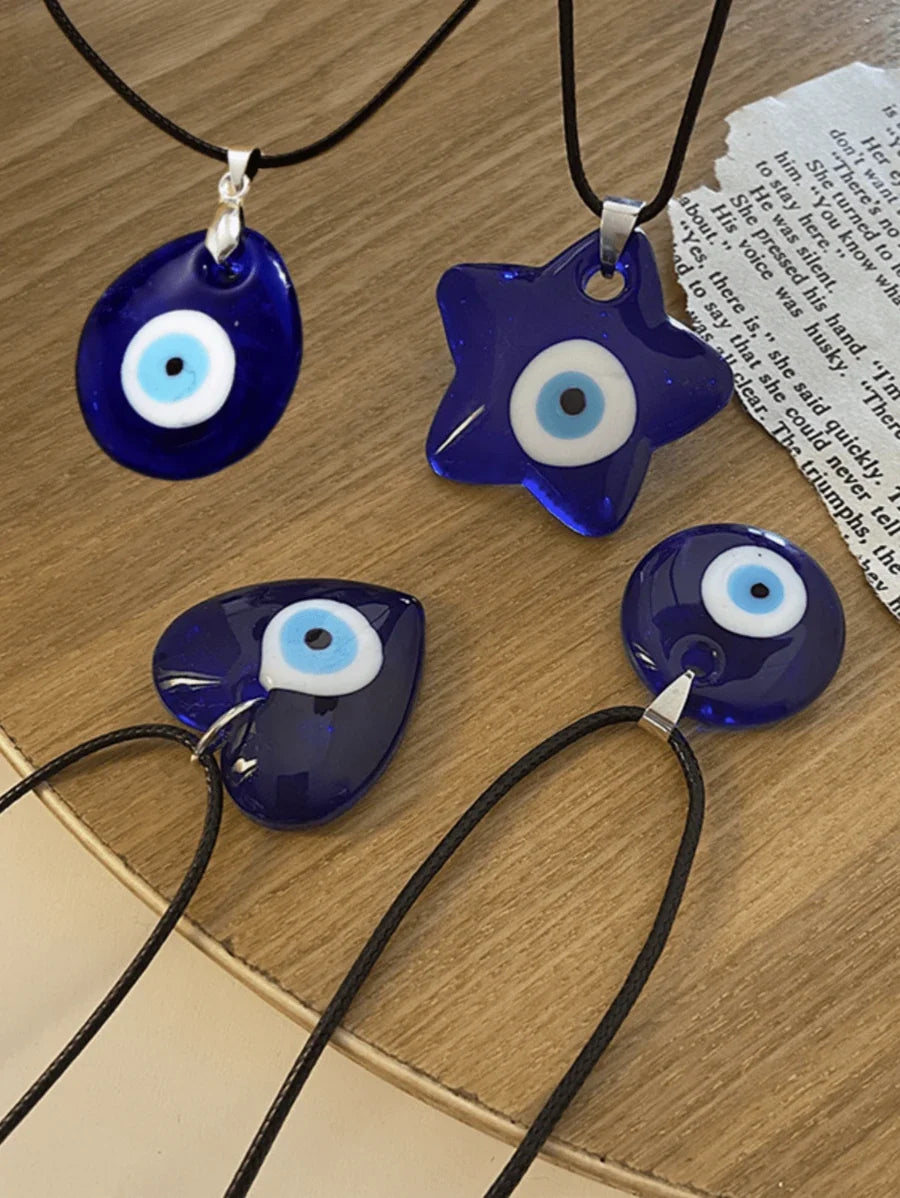 1pc Fashionable Turkish Evil Eye, Water Drop