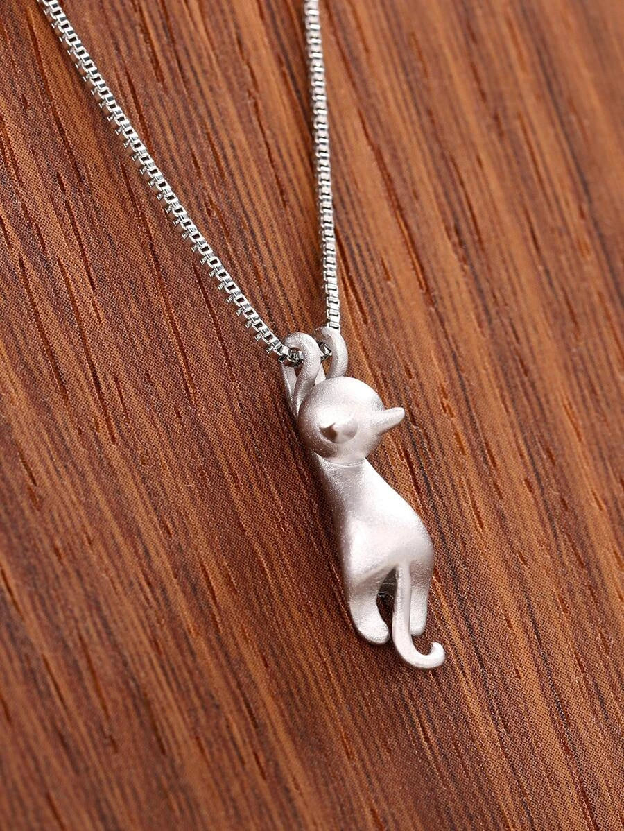 Cute Cat Pendant Necklace