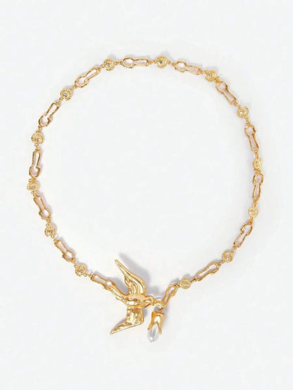 Opalesca Long Wedding Necklace
