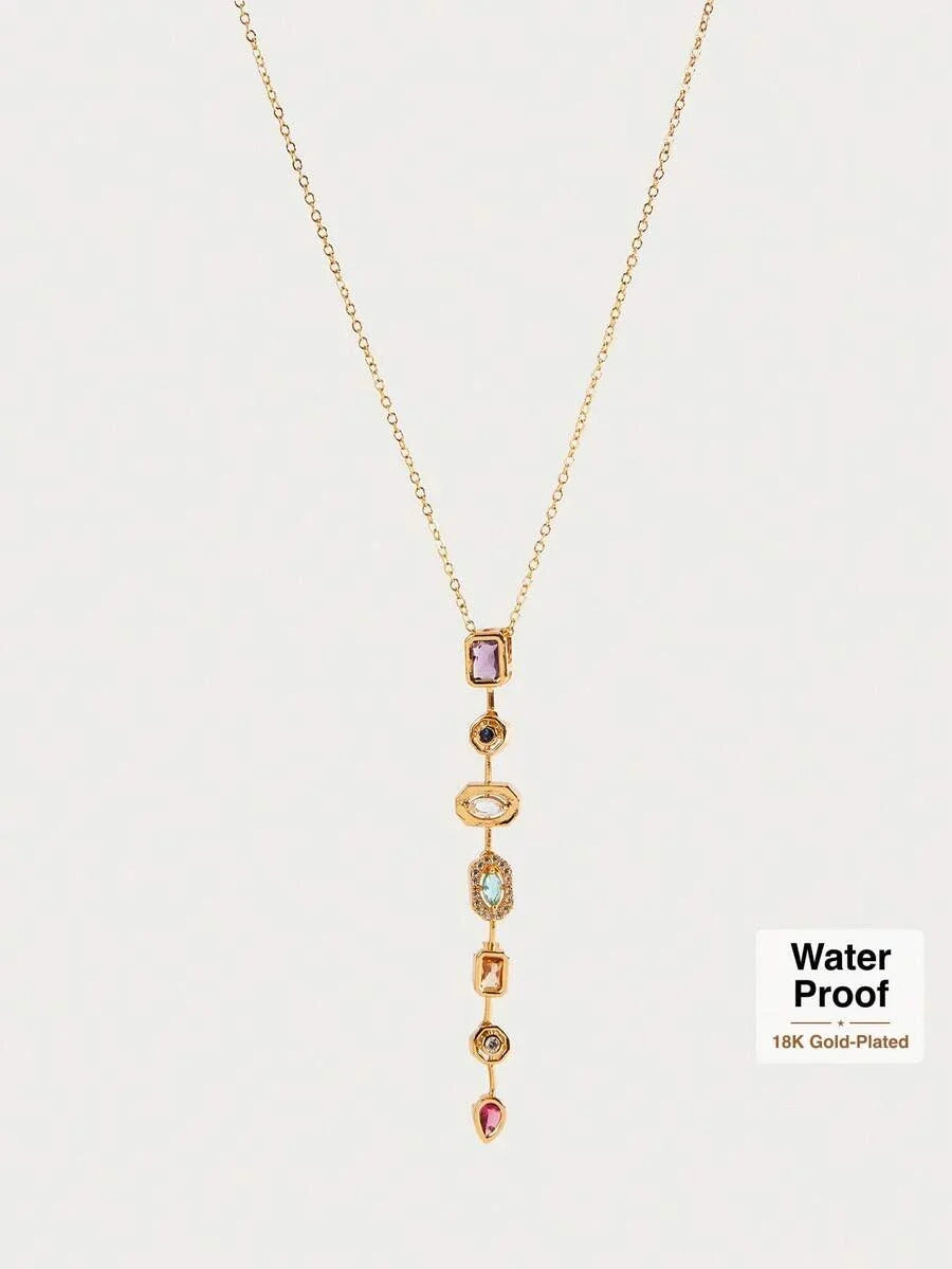 Glisma Gold Pendant Necklace