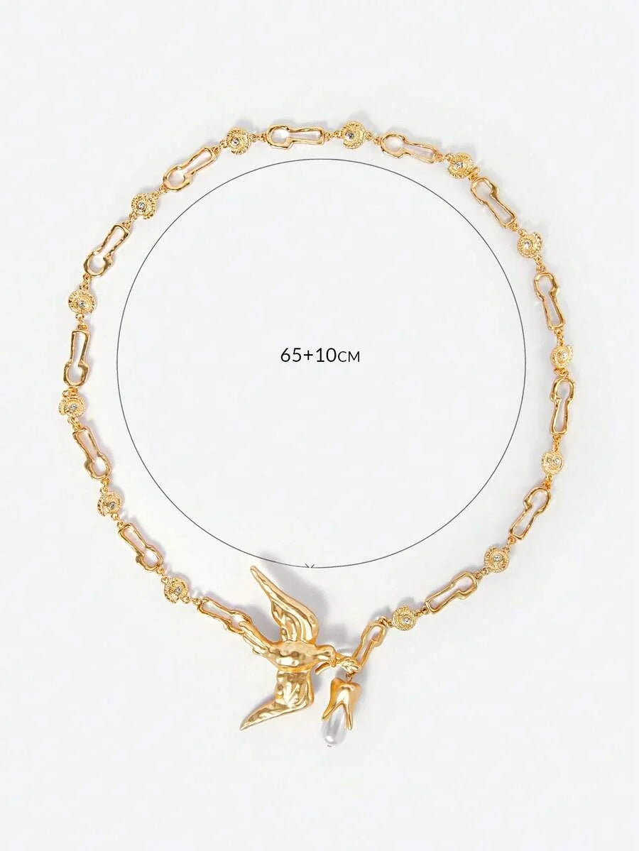 Opalesca Long Wedding Necklace
