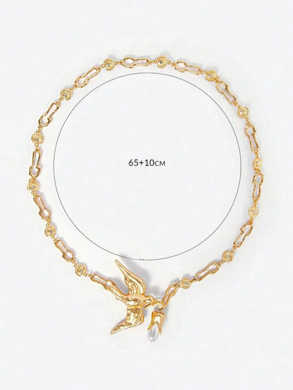 Opalesca Long Wedding Necklace