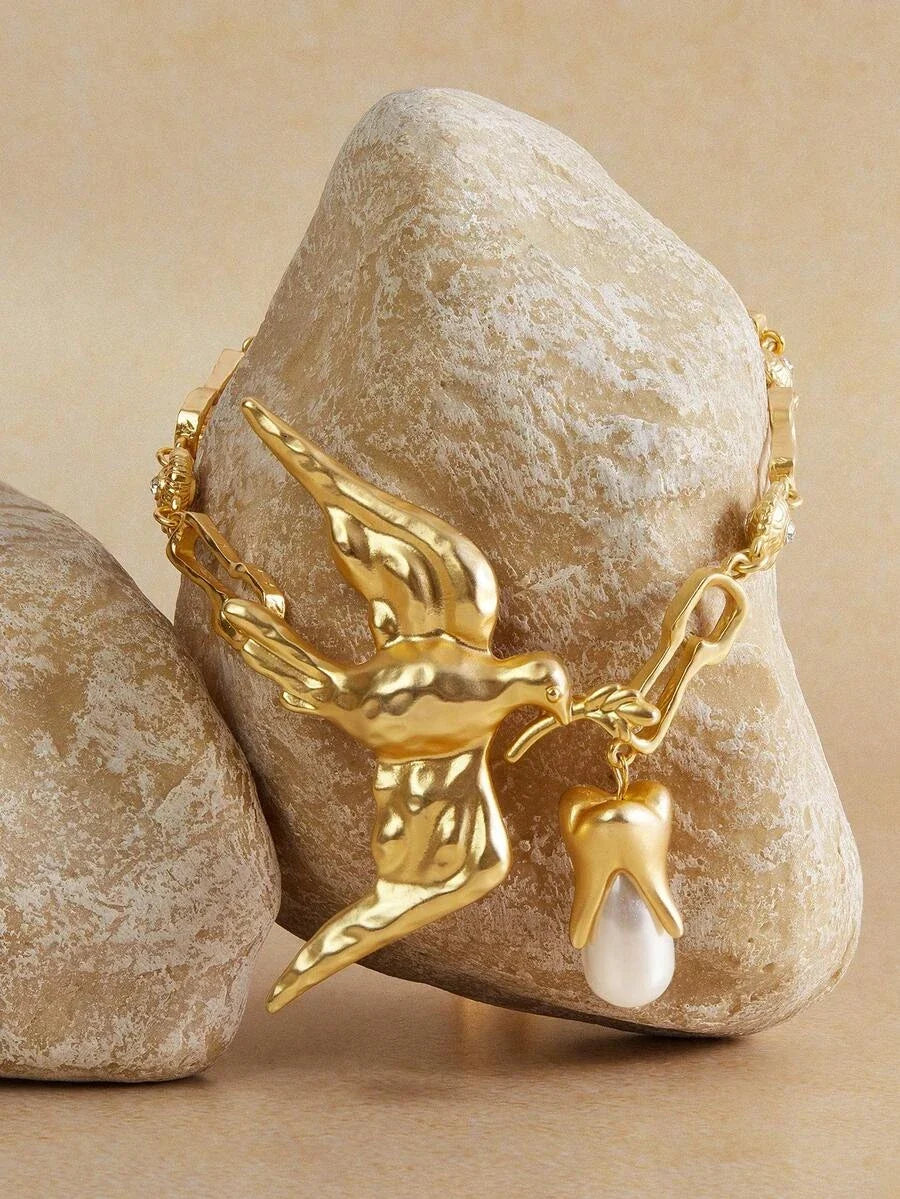 Opalesca Long Wedding Necklace