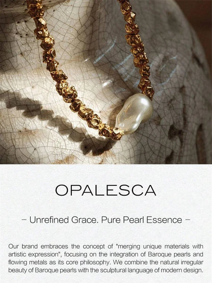 Opalesca Long Wedding Necklace
