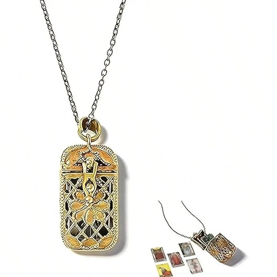 Mini Tarot Card Necklace
