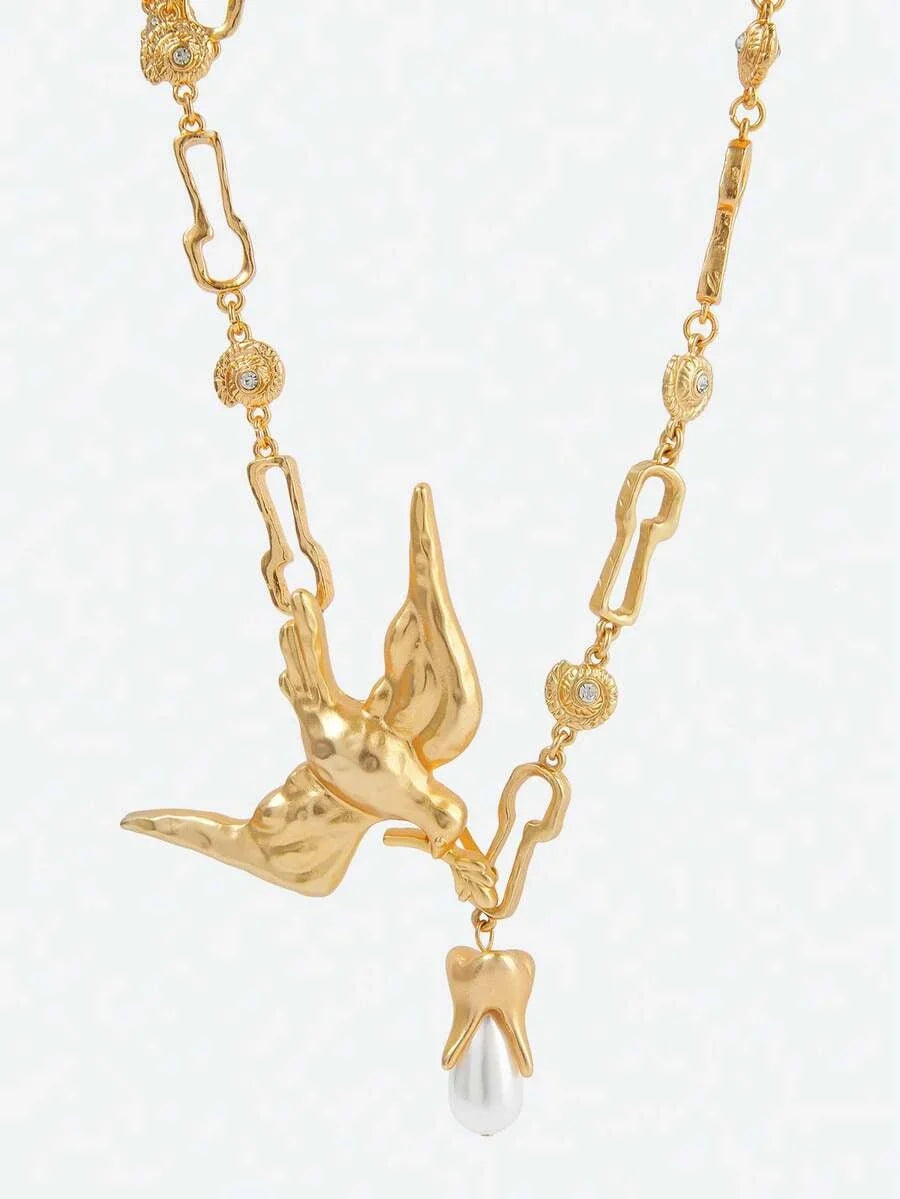 Opalesca Long Wedding Necklace